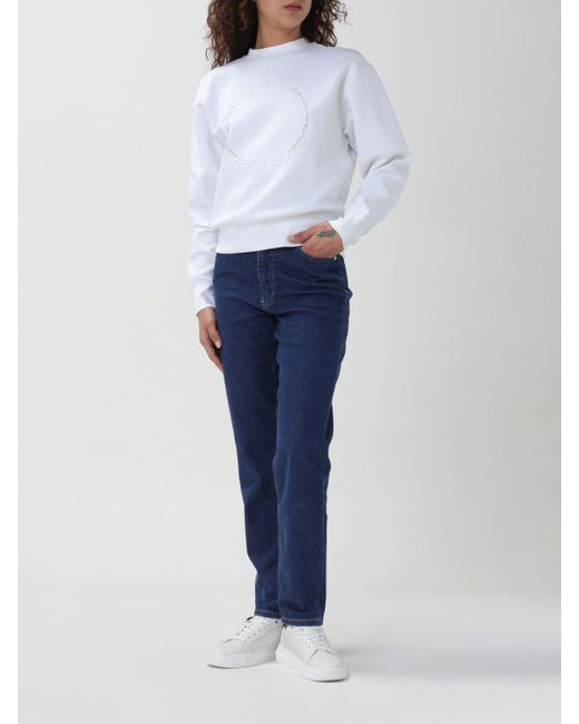 Calvin Klein White Sweatshirt