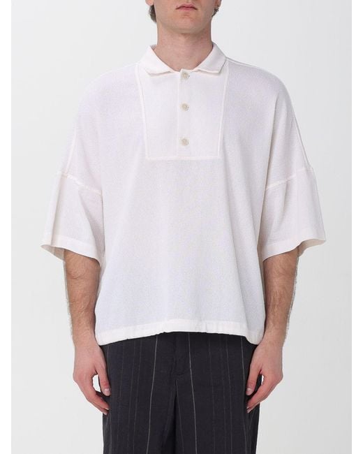 Polo Over di Barena in White da Uomo