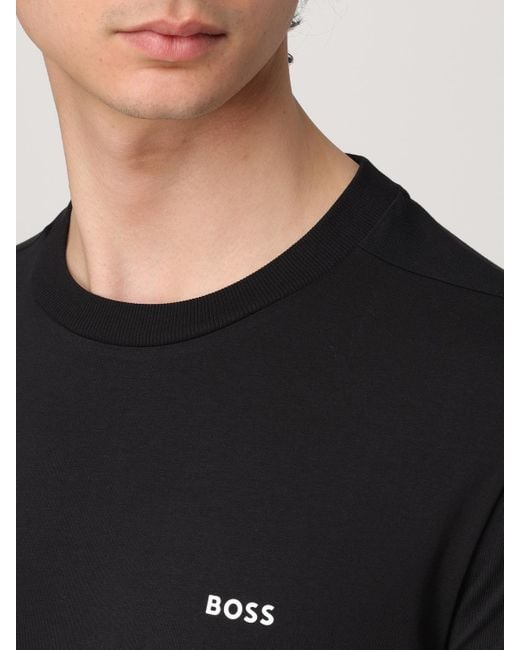 T-Shirt Homme Boss pour homme en coloris Black