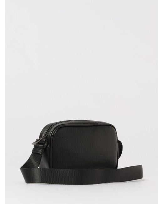 Tracollina Ecopelle Con Logo di ARMANI EXCHANGE in Black da Uomo