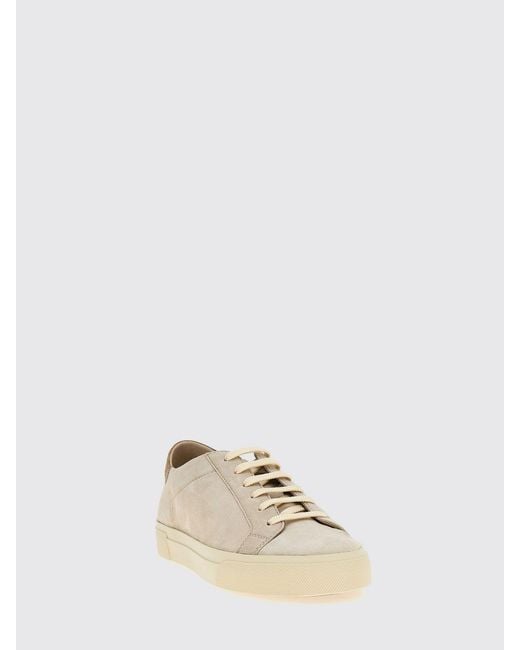 Brunello Cucinelli Natural Suede Sneakers for men