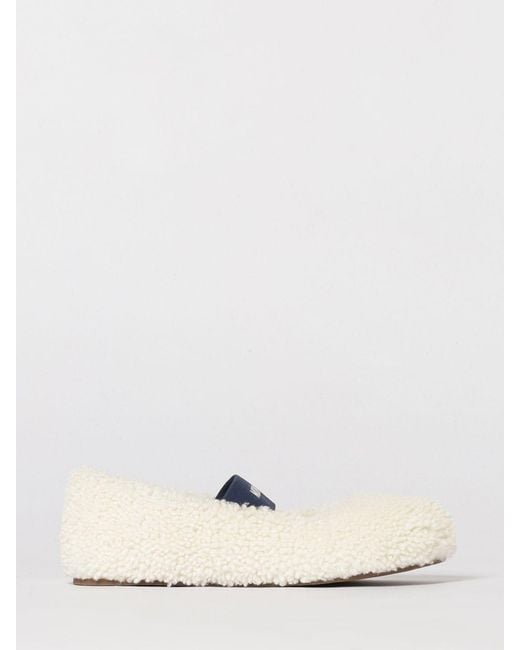 Moon Boot Natural Shearling Ballerina