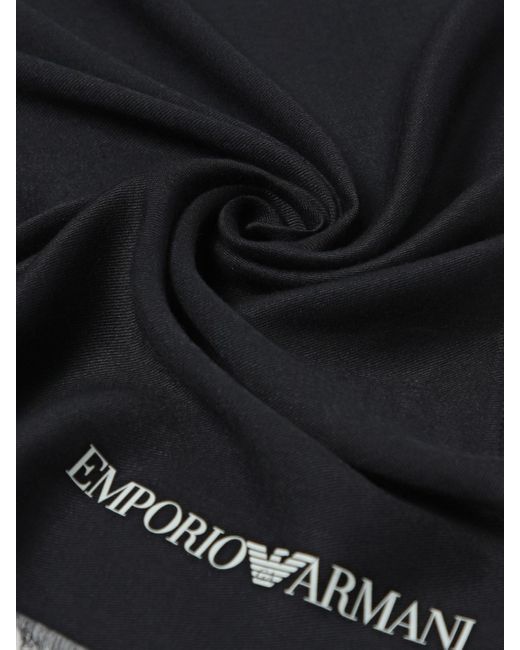 Emporio Armani Black Scarf for men