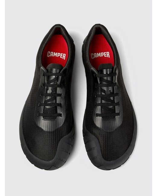 Camper Black Peu Path+ Recycled Fabric Sneakers for men