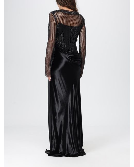 Vestido Mujer Alberta Ferretti de color Black