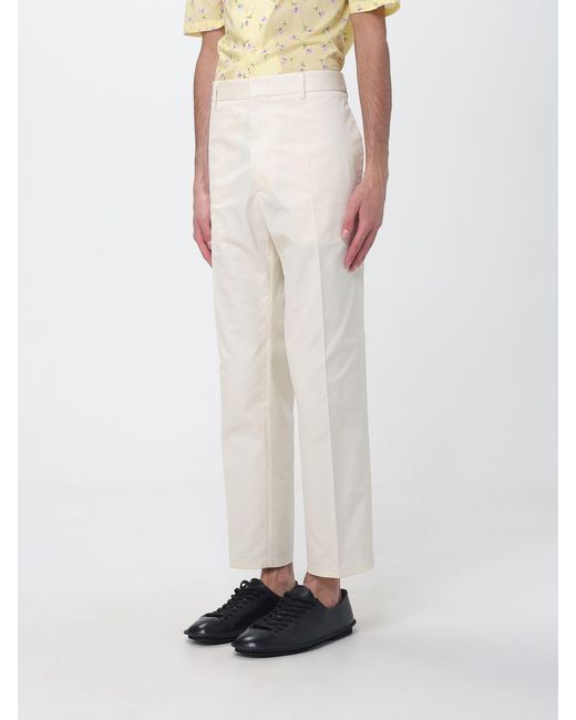 Jil Sander White Pants for men