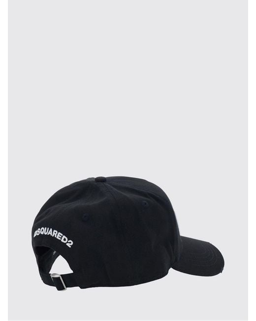 Cappello Uomo di DSquared² in Black da Uomo