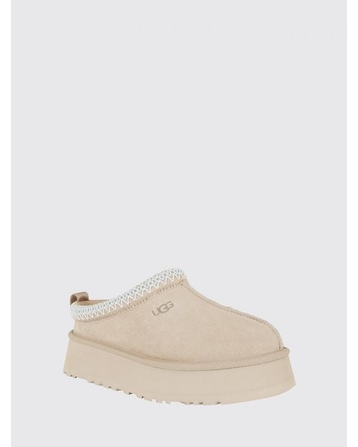 Ugg Natural Taz Ii Suede Sabots