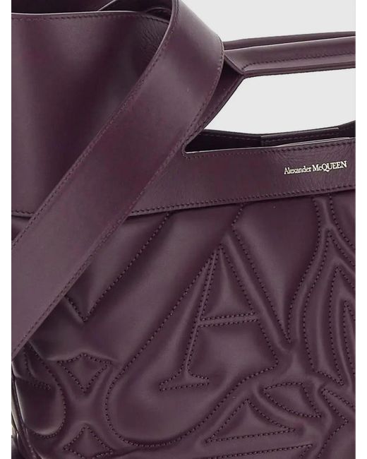 Alexander McQueen Purple Handtasche