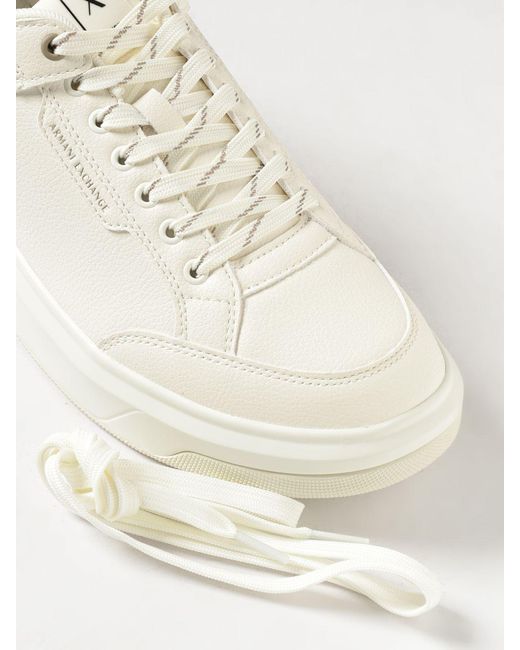 ARMANI EXCHANGE Natural Trainers for men