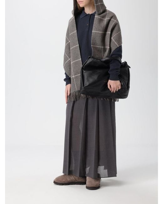 Brunello Cucinelli Black Shoulder Bag