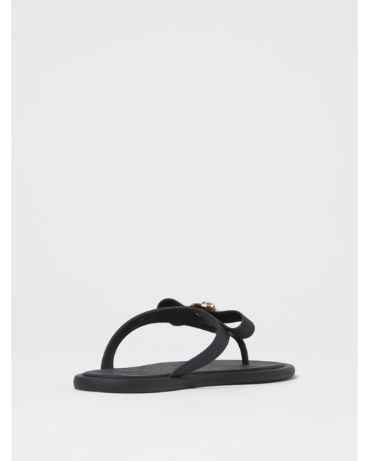 Versace Black Ballet Flats