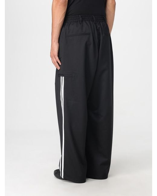 Y-3 Black Trousers for men