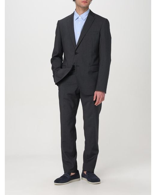 Emporio Armani Black Suit for men