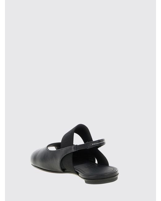 MM6 by Maison Margiela White Anatomic Tabi Leather Sandals
