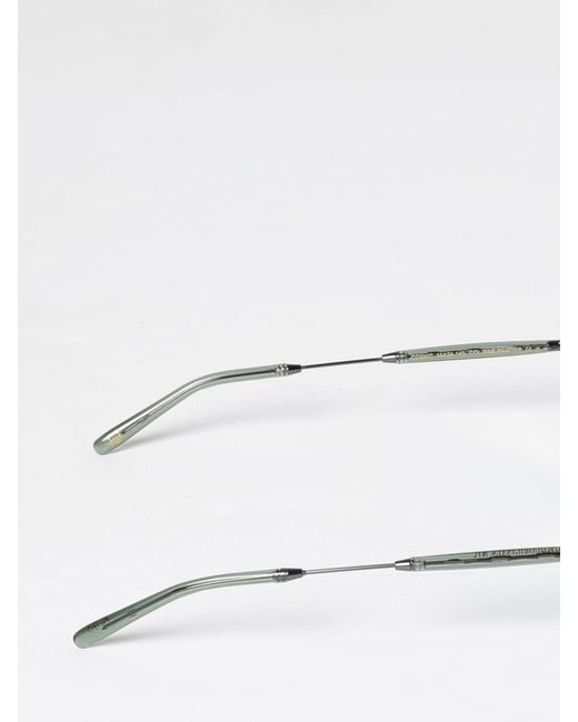 Moscot Blue Cosnic Sun Metal And Acetate Sunglasses for men