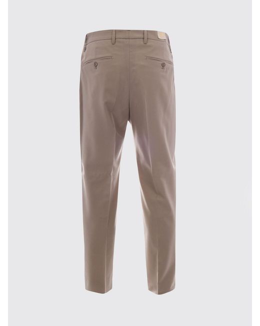 Briglia 1949 Gray Wool And Mohair Trousers for men
