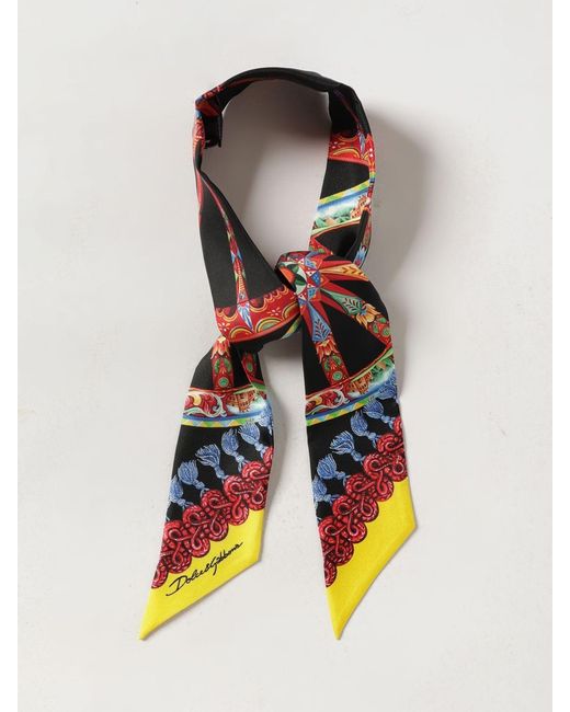 Dolce & Gabbana White Dolce &Amp Gabbana Scarf