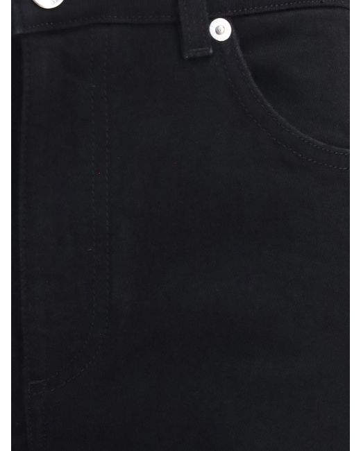 Dolce & Gabbana Blue Dolce &Amp Gabbana High-Waisted Straight Jeans