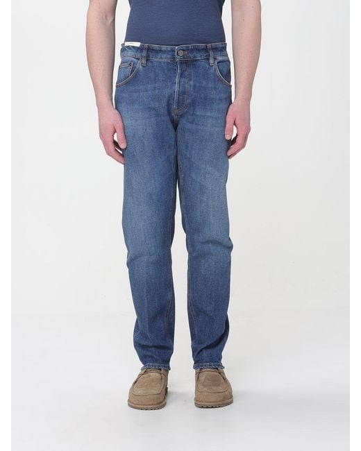 PT Torino Blue Straight Jeans for men