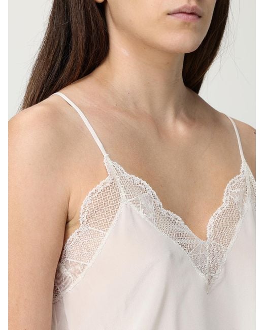 Zadig & Voltaire White Zadig &Amp Voltaire Silk Top