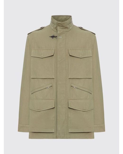Fay Natural Cotton And Linen Parka for men