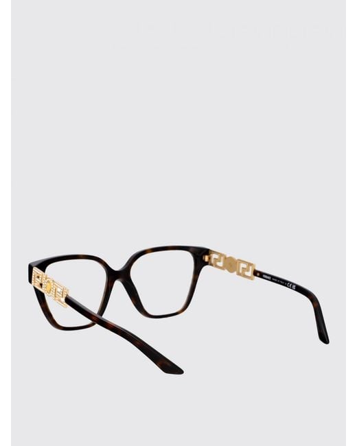Versace Brown 0Ve3358B Acetate Eyeglasses