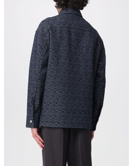 Fendi Jacke Herren in Blue für Herren