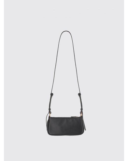 Pinko White Mini Half Moon Bag