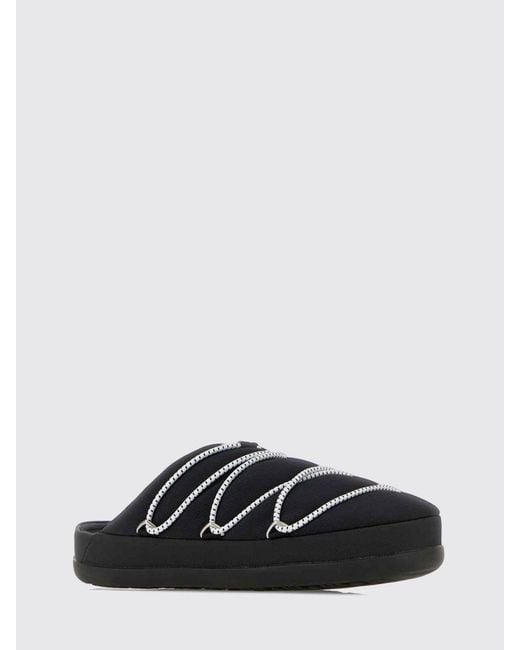 Moon Boot Black Heeled Sandal