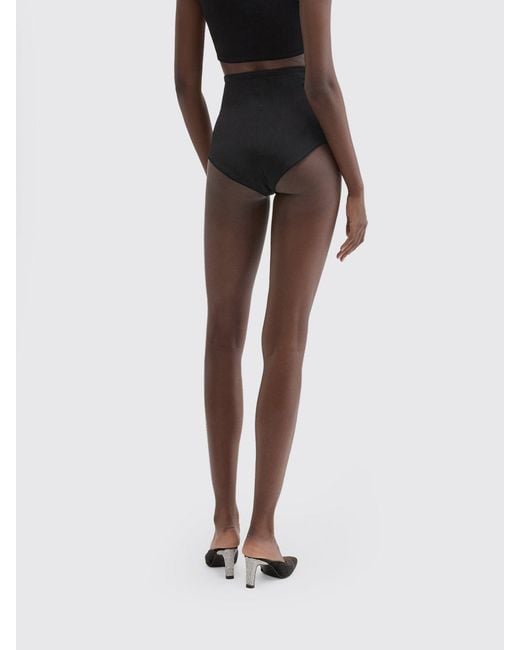 MACCAPANI Black Stretch Jersey Culotte Shorts