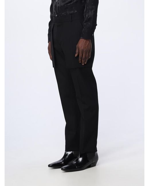 McQueen Black Trousers for men