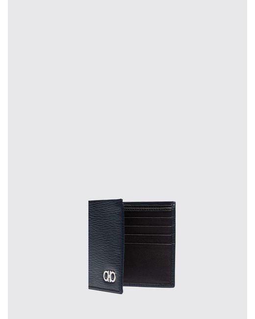 Ferragamo Blue Wallet for men