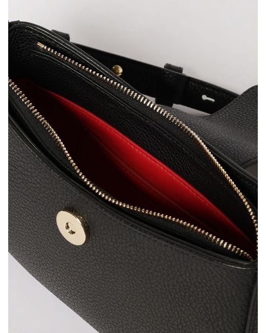 Ferragamo White Gabry Mini Hammered Leather Bag