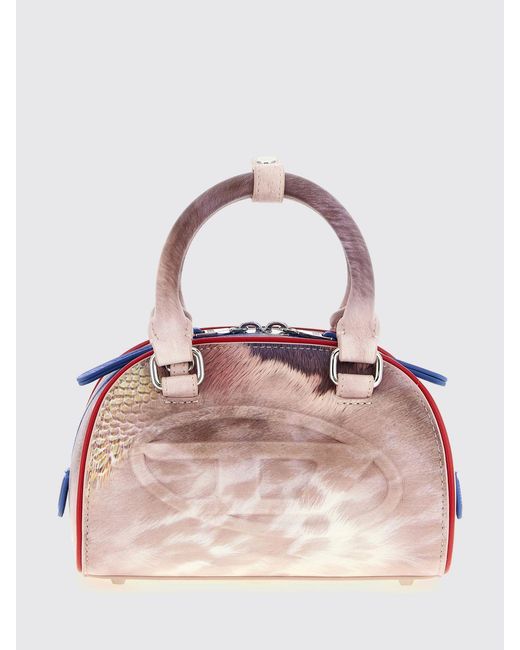 DIESEL Pink 1Dr Dome Bag