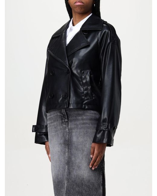 Urbancode Black Synthetic Leather Jacket