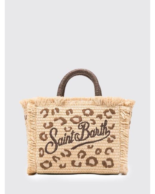 Borsa Vanity di Mc2 Saint Barth in Natural
