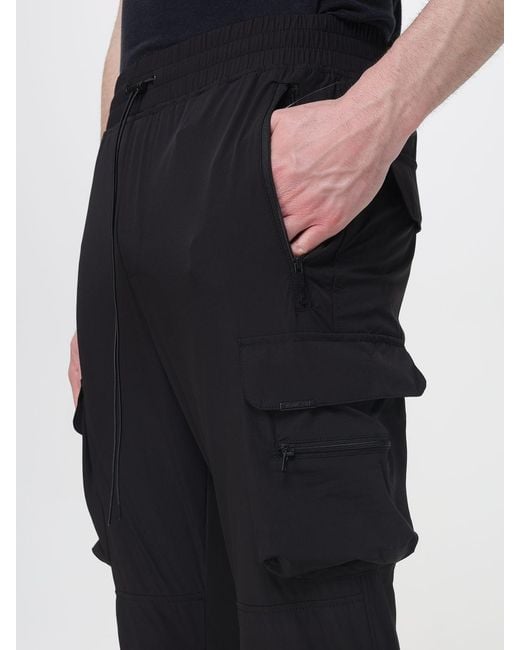 Represent Blue Stretch Nylon Cargo Pants for men
