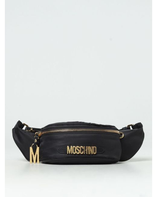 Moschino Couture Black Belt Bag