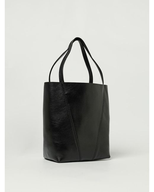 Chloé Black ChloÉ Spin Hammered Leather Bag