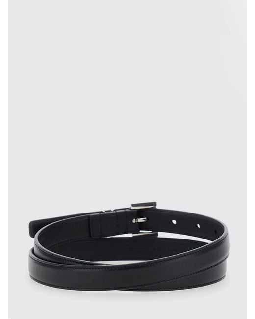Saint Laurent White Belt