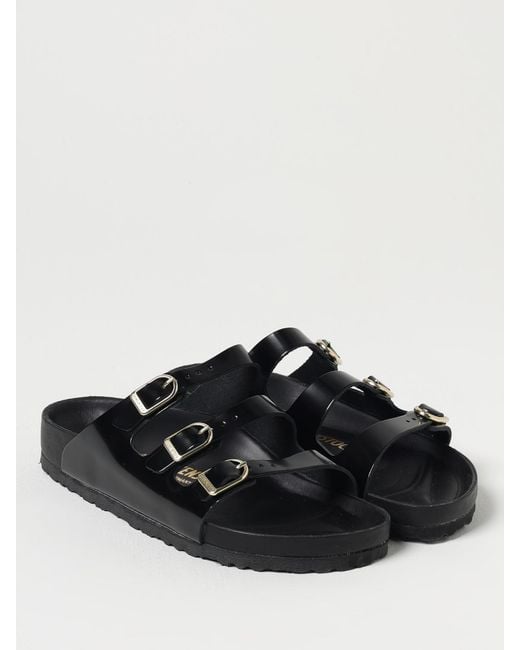 Birkenstock Black Arizona Triple Strap Sandals