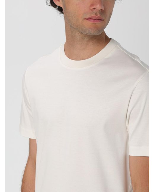T-Shirt Basic di Boss in White da Uomo