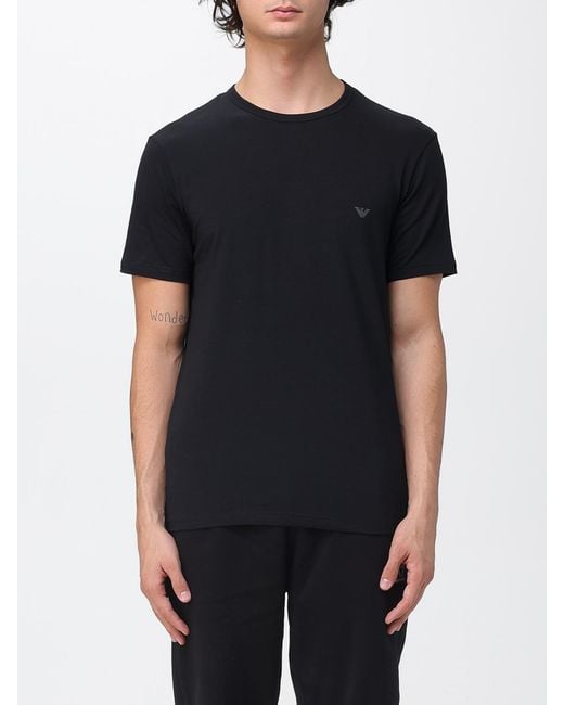 Emporio Armani Black T-Shirt for men