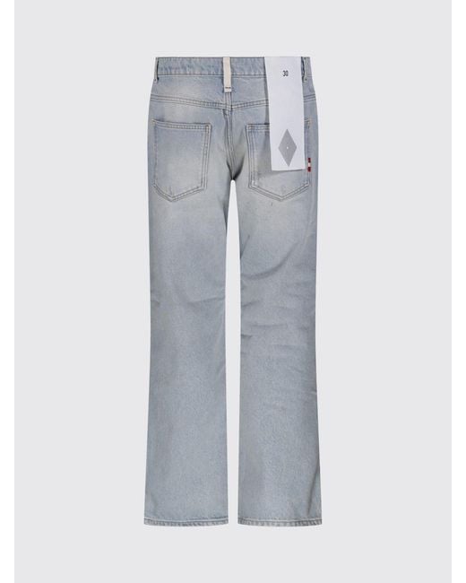 AMISH Blue James Straight Cotton Denim Jeans for men