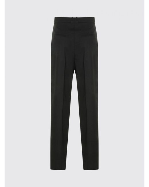 Saint Laurent Black Wool Tailored Trousers