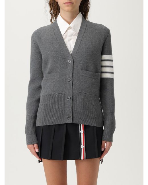 Thom Browne Gray Cardigan