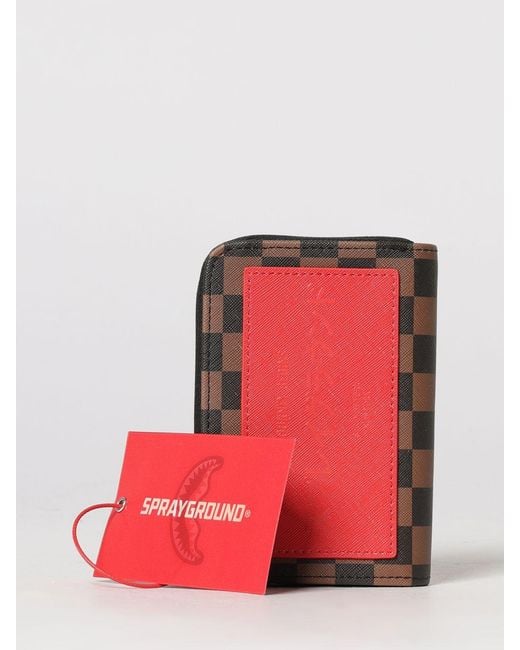 Sprayground White Redemption Wallet for men