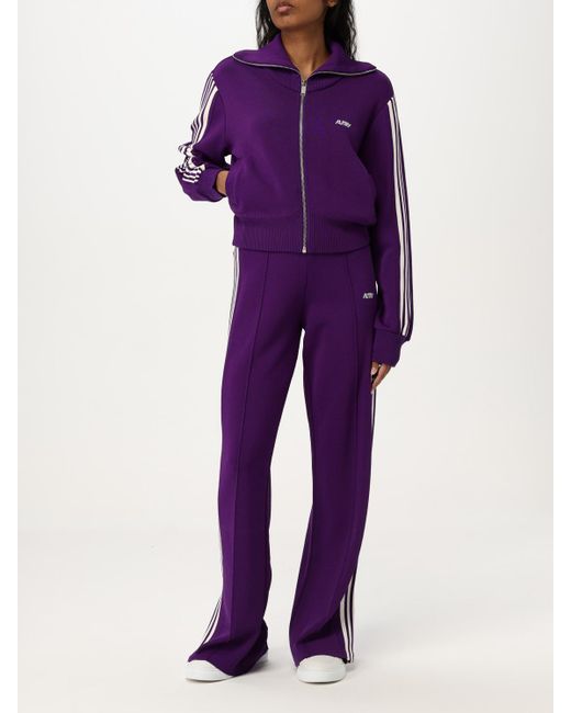 Autry Purple Sweatshirt