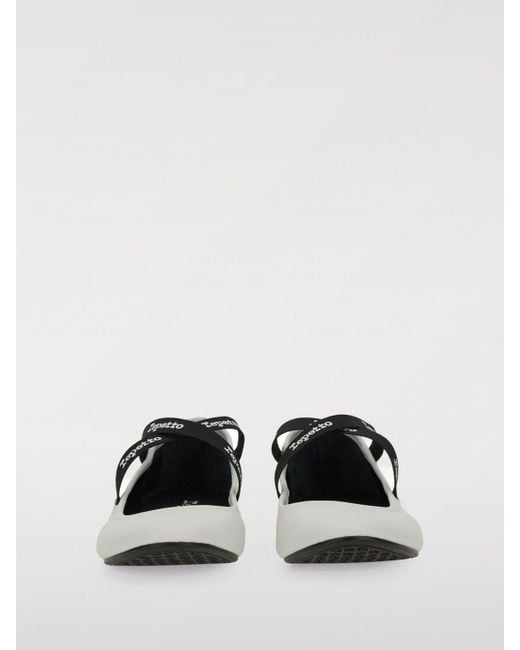 Repetto White Flat Shoes